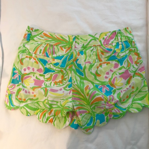 EUC Lilly Pulitzer Multi Elephant Ears Size 2 - Picture 5 of 7